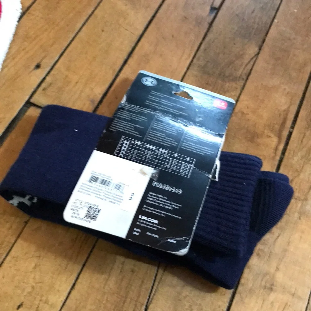 Under‎ Armour Navy Athletic Socks